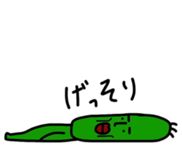 Tomato man and Cucumber man sticker #14480952