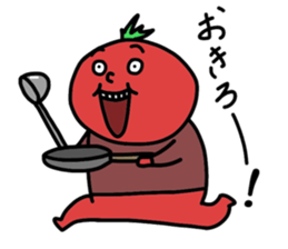 Tomato man and Cucumber man sticker #14480959