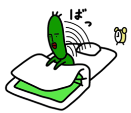 Tomato man and Cucumber man sticker #14480960