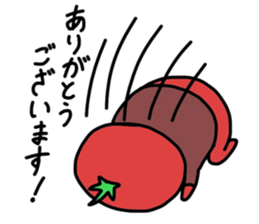 Tomato man and Cucumber man sticker #14480979