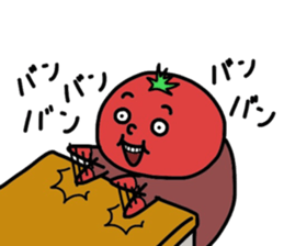 Tomato man and Cucumber man sticker #14480981