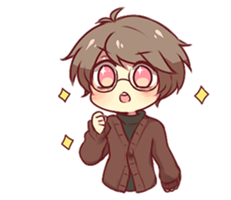 Mebukuro-kun sticker #14481151