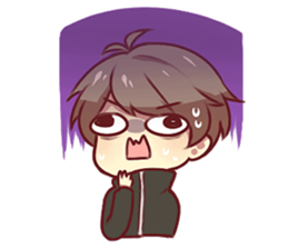 Mebukuro-kun sticker #14481152
