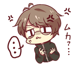 Mebukuro-kun sticker #14481156