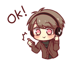 Mebukuro-kun sticker #14481157