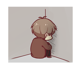 Mebukuro-kun sticker #14481158