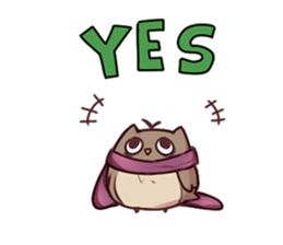 Mebukuro-kun sticker #14481166