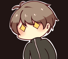 Mebukuro-kun sticker #14481173