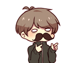 Mebukuro-kun sticker #14481178