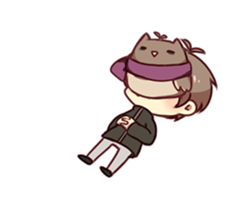 Mebukuro-kun sticker #14481181
