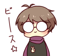 Mebukuro-kun sticker #14481183