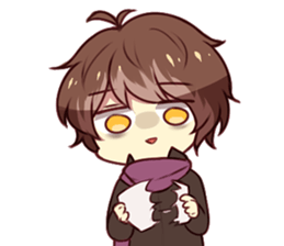 Mebukuro-kun sticker #14481186