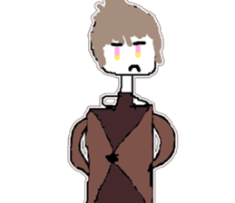 Mebukuro-kun sticker #14481189