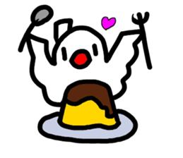 adult little bird and child little bird sticker #14481447