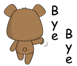 The Daily Dialogue of Bearbaby sticker #14481647