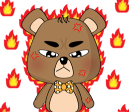 The Daily Dialogue of Bearbaby sticker #14481658