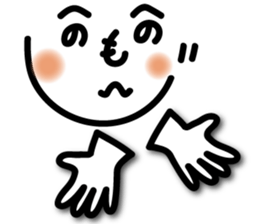 Japanese"He,no,he,no,mo,he,ji" sticker #14483782