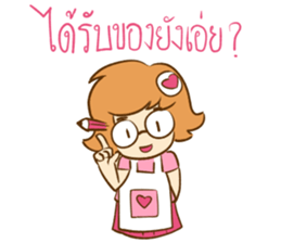 Wawa The Sales Girl sticker #14483836