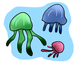 the friend who lives in a sea sticker #14484846