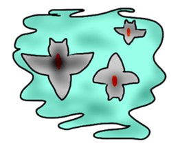 the friend who lives in a sea sticker #14484857