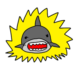 the friend who lives in a sea sticker #14484860