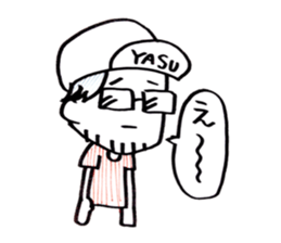 Yasu sticker!!! Yassan! sticker #14484963