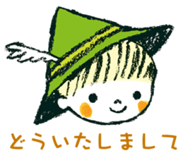 Satoshi's happy characters vol.35 sticker #14485156