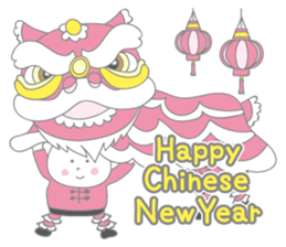 Happy Tofu - 3 - Season's Greetings sticker #14485357