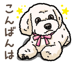 Daily poodle 2 sticker #14485700