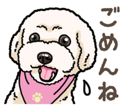 Daily poodle 2 sticker #14485709