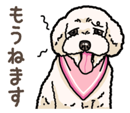Daily poodle 2 sticker #14485723