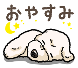 Daily poodle 2 sticker #14485724