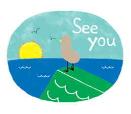 Cat Matryoshka 'Caffe latte' sticker #14485893