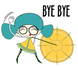 Happy Sunny Girl sticker #14486295