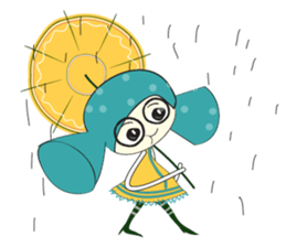 Happy Sunny Girl sticker #14486298