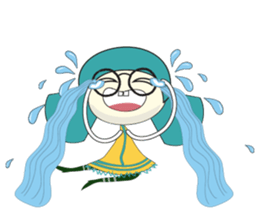 Happy Sunny Girl sticker #14486299