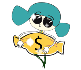 Happy Sunny Girl sticker #14486300