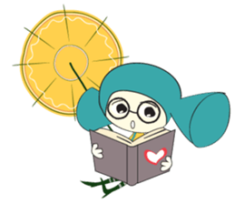 Happy Sunny Girl sticker #14486301