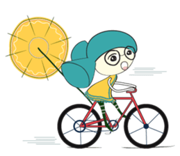 Happy Sunny Girl sticker #14486302