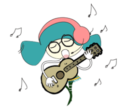 Happy Sunny Girl sticker #14486303