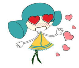 Happy Sunny Girl sticker #14486307