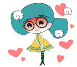 Happy Sunny Girl sticker #14486308