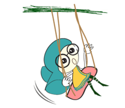 Happy Sunny Girl sticker #14486311