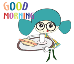 Happy Sunny Girl sticker #14486312