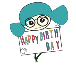 Happy Sunny Girl sticker #14486316