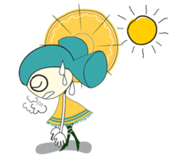 Happy Sunny Girl sticker #14486317