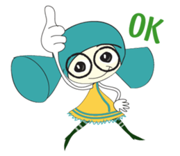 Happy Sunny Girl sticker #14486319