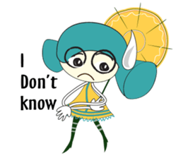 Happy Sunny Girl sticker #14486325