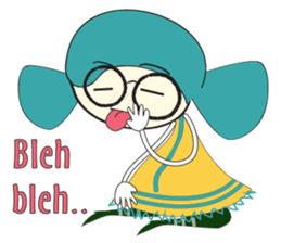 Happy Sunny Girl sticker #14486328