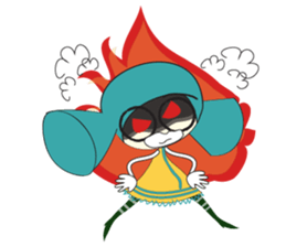 Happy Sunny Girl sticker #14486331